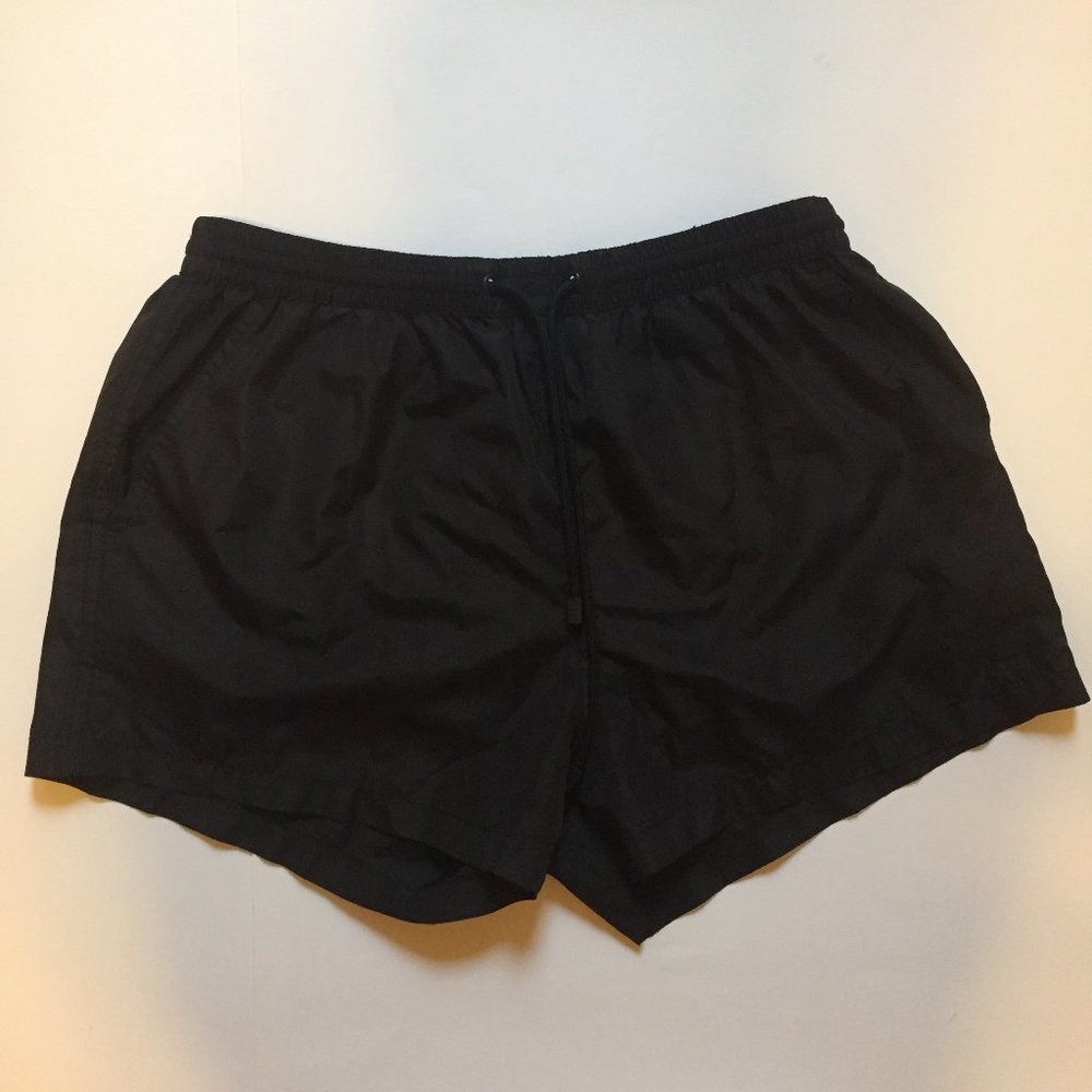 Zara Man Black Lined Swim Shorts - S/M